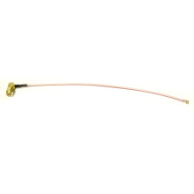 right angle SMA male to IPEX U.FL RG178 cable 15cm long